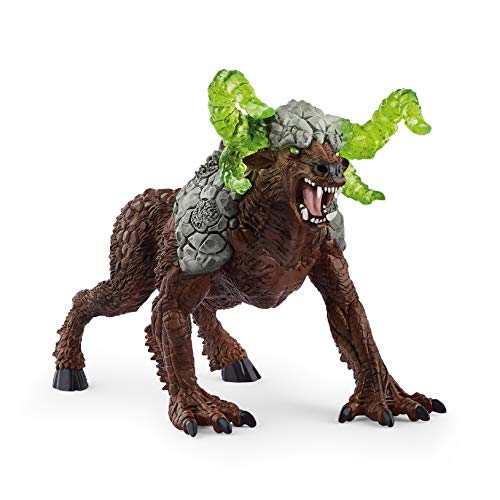 schleich ELDRADOR CREATURES | Felsbestie 42521 | ELDRADOR schleich Monster Spielfigur mit transparenten Hörnern | coole Actionfigur | tolles Geschenk für Kinder | ab 7 Jahren | 12 x 6 x 9 cm von SCHLEICH