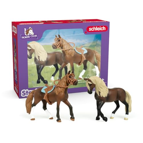 schleich 42738 Horse Club "Paso Peruano" Starter-Set, ab 5 Jahren, HORSE CLUB - Spielfigur, 7 x 15 x 11 cm von SCHLEICH