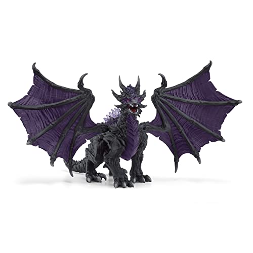 schleich 70152 Schattendrache, ab 7 Jahren, ELDRADOR CREATURES - Spielfigur, 19 x 22 x 13 cm, Neue Version von SCHLEICH