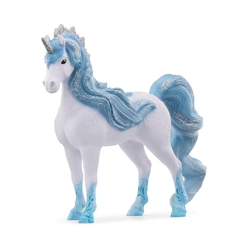 schleich 70823 Flowy Einhorn Stute, ab 5 Jahren, BAYALA - Spielfigur, 4 x 14 x 12 cm, Weiss/Opulenter Garten von SCHLEICH