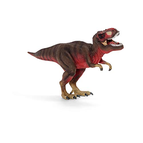 schleich DINOSAURS | Tyrannosaurus Rex rot 72068 | detailgetreue Dino Sammelfigur | tolles Geschenk für Mädchen und Jungen | Dinosaurier Spielzeug ab 3 Jahre | 28 x 10 x 14 cm | exklusiv bei Amazon von SCHLEICH