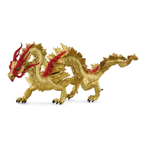 schleich 72206 Chinese New Year golden Dragon, ab 7 Jahren, ELDRADOR CREATURES - Spielfigur, 29 x 12 x 12 cm, exklusiv bei Amazon von SCHLEICH