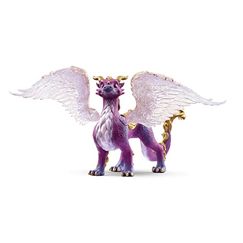 schleich BAYALA | Nachthimmeldrache 70762 | detailgetreue Figuren mit beweglichen, transparenten Flügeln | tolles Geschenk für Mädchen und Jungen | Spielfigur ab 5 Jahren | 15 x 10 x 18 cm von SCHLEICH