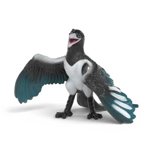 schleich DIE Schule DER MAGISCHEN Tiere | Pinkie 14956 | Tierfigur Elster aus dem Film | detailgetreue Sammelfiguren | tolles Geschenk für Kinder & Sammler | Spielfigur ab 3 Jahren | 8 x 9 cm schleich DIE Schule DER MAGISCHEN Tiere | Pinkie 14956 | Tierfigur Elster aus dem Film | detailgetreue Sammelfiguren | tolles Geschenk für Kinder & Sammler | Spielfigur ab 3 Jahren | 8 x 9 cm von SCHLEICH