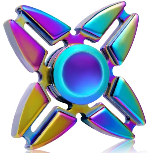 SCIONE Fidget Spinner Metall Edelstahl Lager 3-5 Min Hochgeschwindigkeit Stressabbau Spinner Ostern Geschenke ADHD Anti Angst Spielzeug für Erwachsene Kinder Autismus Fidget Toy Beste Hand Spielzeug von SCIONE