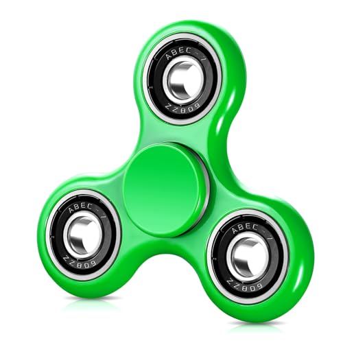 SCIONE Fidget Spinner Sensory Hand Fidget Spielzeug,Angst Stress Relief Party Geschenke für Kinder und Erwachsene Goodie Bag Stuffers(Grüner) von SCIONE