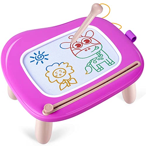 Scuatanbe Kleinkindspielzeug für 1-2 Jahre alte Jungen Mädchen, magnetische Zeichnung löschbares Doodle Board für Kinder, Kleinkind Babyspielzeug 18 Monate bis 4 Mädchen Jungen Geschenke von SCUATANBE