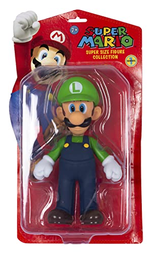 SCUTES DELUXE Together Plus Super Mario Super Size Figur Collection 23 cm (Luigi) von SCUTES DELUXE