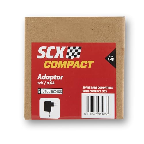 SCX - Kompaktes Ersatzteil im Maßstab 1:43 (Compact Adapter 12 V/0,6 A) von SCX