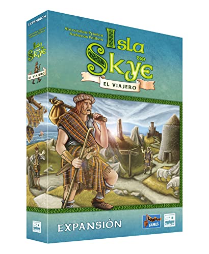 SD Games Skye-Insel, der Reisende - Brettspiel für 3 - 10 Jahre von SD Games