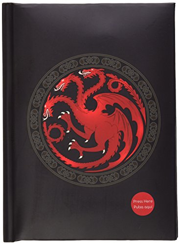 SD Toys - Notebook Game of Thrones - Targaryen Lumineux - 8436546895176 von SD TOYS