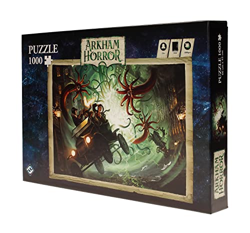 SD Toys, Arkham Horror Puzzle, 1.000 Teile, Format: 45 x 66 cm, Ab 14+ Jahren, Sprachneutral von SD TOYS