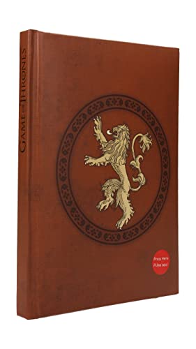 Star Bilder Game of Thrones Lannister Light Up Notebook Star Bilder Game of Thrones Lannister Light Up Notebook von SD TOYS