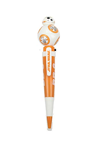 Star Wars SDTSDT89252 SD-DESSWR89252 BB-8 Stift-Stil mit Licht, Sound und Bewegung, Episode 7, Cartoon, Farbig, 1 Unidad (Paquete de 1) von SD TOYS