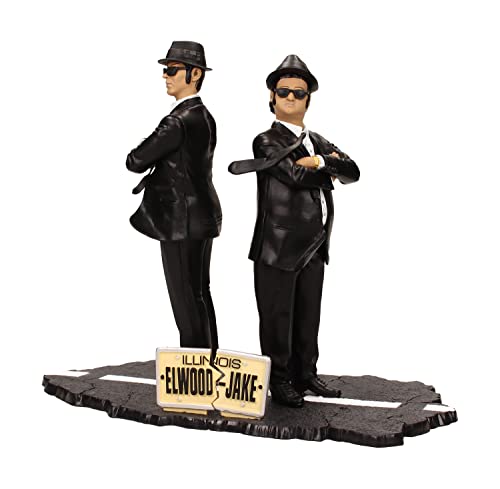 SD TOYS Film Ikonen der Blues Brothers Jake & Elwood (Figur Set, 17,8 cm von SD TOYS