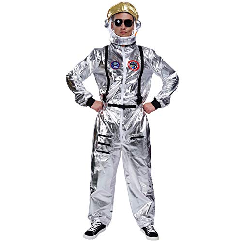 SEA HARE Astronautenoverall Kostüm für Erwachsene (Herren mit Hut) von SEA HARE