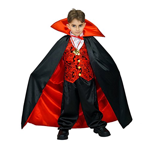 SEA HARE Boys Royal Luxus Vampir Halloween Kostüm (M :7-9 Jahre) von SEA HARE