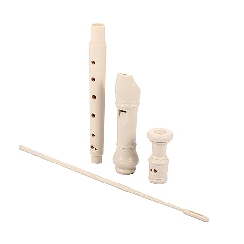 SECFOU 1 Set Kinder Sopranblockflöte 8 Loch Klarinetteninstrument Aus Spielzeug Mit Putzstock Für Kinder Und Musikliebhaber Ideales Einsteiger Blasinstrument von SECFOU