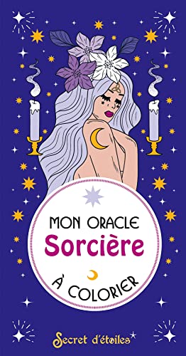 Mon Oracle Sorcière à colorier von SECRET ETOILES