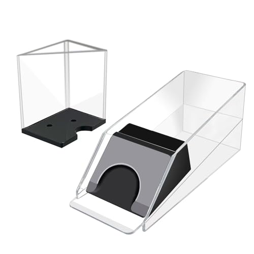 SEETOOOGAMES Blackjack Shoe Discard Tray - 4 Deck Poker Cards Dealing Shoe with Discard Holder - Clear Acrylic Card Dispenser Casino Blackjack Game Accessories von SEETOOOGAMES