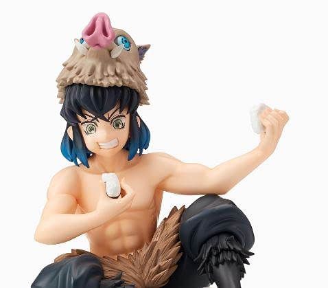 Demon Slayer: Kimetsu no Yaiba PM Perching Figur Inosuke Hashibira von SEGA