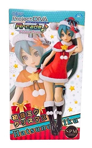 "Hatsune Miku Project DIVA Arcade Future Tone" SPM figure "Hatsune Miku Christmas" von SEGA