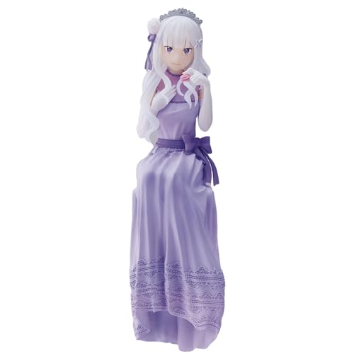 Sega Goods RE Zero – Emilia Fête – Figur PM Perching 14 cm von SEGA