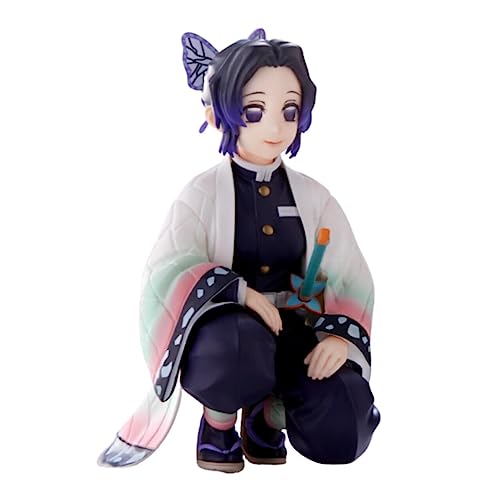 SEGA Unisex Kinder Demon Slayer: Kimetsu no Yaiba-PM Perching Figure-Shinobu Kocho (Hashira Meeting), Bunt von SEGA