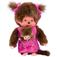 SEKIGUCHI 236200 Monchhichi - Mutter mit Baby pink von SEKIGUCHI