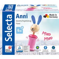 SELECTA 61057 Anni Hase, Greifling mit Quietsche, 17 cm SELECTA 61057 Anni Hase, Greifling mit Quietsche, 17 cm von SELECTA
