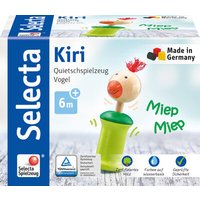 SELECTA 61058 Kiri Vogel, Greifling mit Quietsche, 13 cm von SELECTA