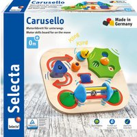 SELECTA 61067 Carusello, Motorikbrett für unterwegs, 19 cm von SELECTA