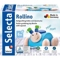 SELECTA 61073 Babywelt Rollino, blau 7,5 cm von SELECTA