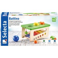 SELECTA 62017 Battino, Klopfbank, 22 cm von SELECTA