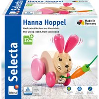 SELECTA 62023 Hanna Hoppel, Nachzieh-Hase, 13 cm von SELECTA