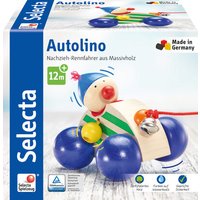 SELECTA 62024 Autolino, Nachzieh-Auto, 11 cm von SELECTA