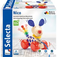 SELECTA 62026 Nico, Nachzieh-Hund, 12 cm von SELECTA