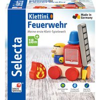 SELECTA 62077 Feuerwehr, Klett-Stapelspielzeug, 7 Teile von SELECTA