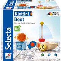 SELECTA 62078 Boot, Klett-Stapelspielzeug, 6 Teile von SELECTA