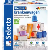 SELECTA 62081 Krankenwagen, Klett-Stapelspielzeug, 7 Teile von SELECTA