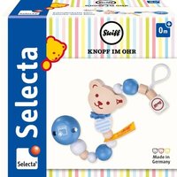 SELECTA 64303 STEIFF Schnullerkette blau, 21 cm von SELECTA