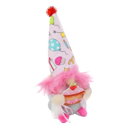 SELiLe Bunte Gnomes Puppenfigur Mit Luftballons Schwedische Tomtes Elfen Plüsch Figur Spielzeug Für Geburtstagsfeierdekoration von SELiLe