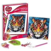 SENTOSPHERE 3902027 Strassstein-Bild Tiger von SENTOSPHERE