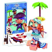 SENTOSPHERE 3902031 Papierfiguren Piraten von SENTOSPHERE