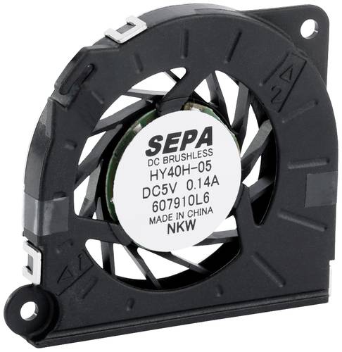 SEPA HY40H05A-811 Radiallüfter 5 V/DC 2.04 m³/h (L x B x H) 40 x 40 x 5mm von SEPA