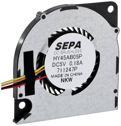 SEPA HY45AB05PSE26A-BLI Radiallüfter 5V 1.92 m³/h (L x B x H) 45 x 45 x 4.3mm von SEPA