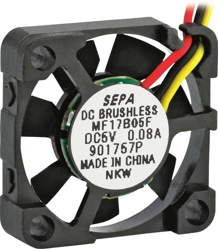 SEPA MF17B05FSE Axiallüfter 5 V/DC 1.1 m³/h (L x B x H) 17 x 17 x 4.5mm von SEPA