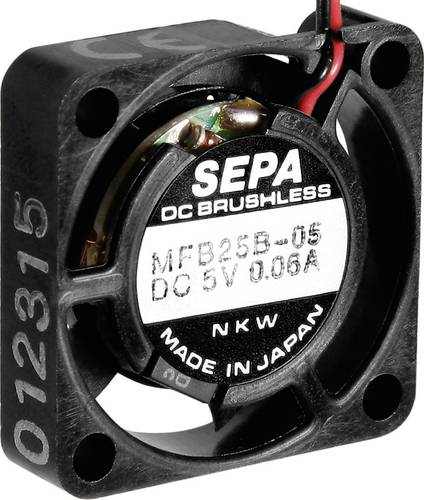 SEPA MFB25B05 Axiallüfter 5 V/DC 23 l/min (L x B x H) 25 x 25 x 6.5mm von SEPA