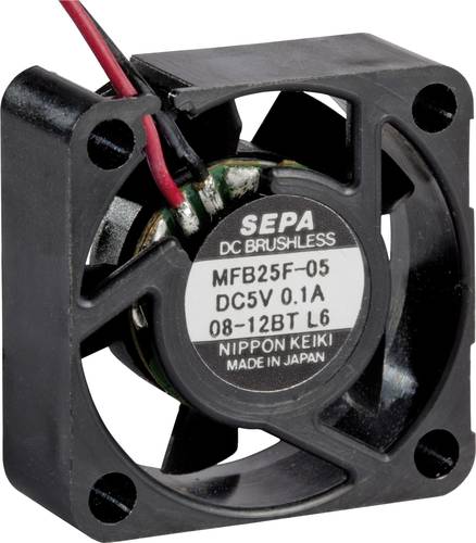 SEPA MFB25F05 Axiallüfter 5 V/DC 4.2 m³/h (L x B x H) 25 x 25 x 10mm von SEPA