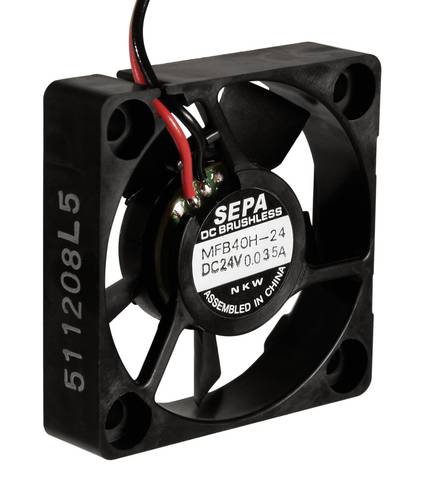 SEPA MFB40H12 Axiallüfter 12 V/DC 185 l/min (L x B x H) 40 x 40 x 10mm von SEPA